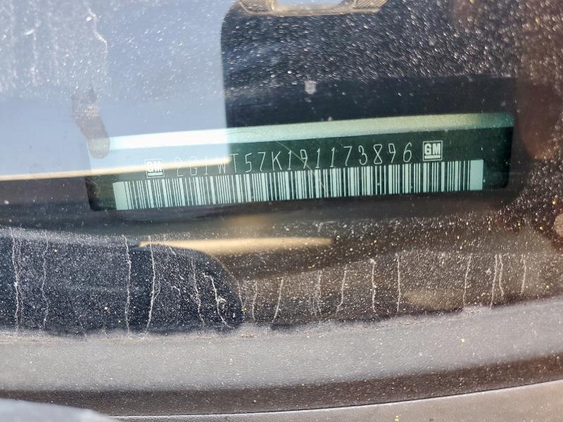 2G1WT57K191173896 - 2009 CHEVROLET IMPALA 1LT SILVER photo 13