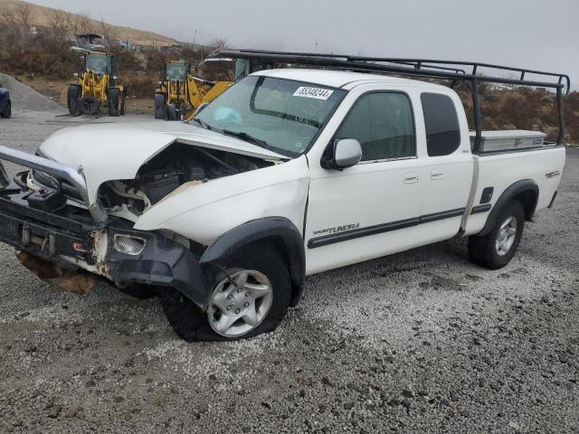 5TBBT44132S245233 - 2002 TOYOTA TUNDRA ACCESS CAB თეთრი ფოტო 1
