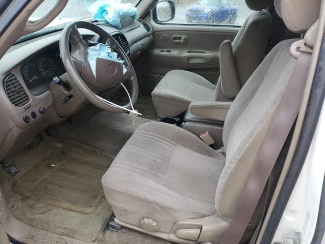 5TBBT44132S245233 - 2002 TOYOTA TUNDRA ACCESS CAB თეთრი ფოტო 7