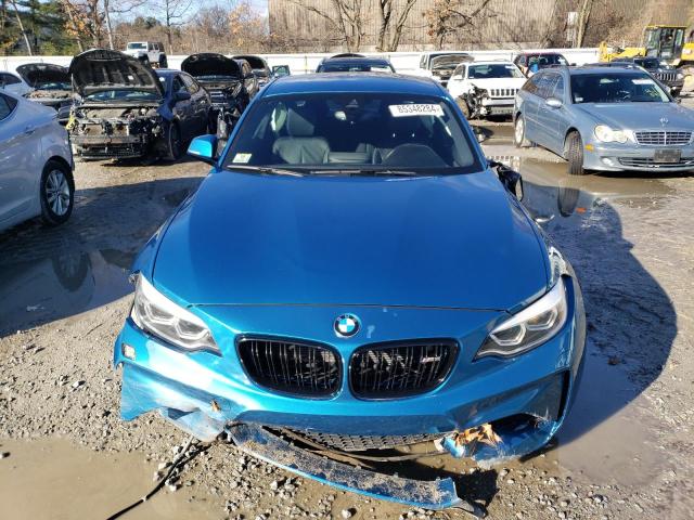 WBS1J5C59JVD37658 - 2018 BMW M2 BLUE photo 5