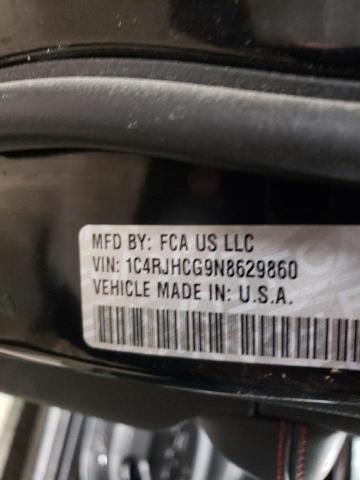 1C4RJHCG9N8629860 - 2022 JEEP GRAND CHER TRAILHAWK შავი ფოტო 13