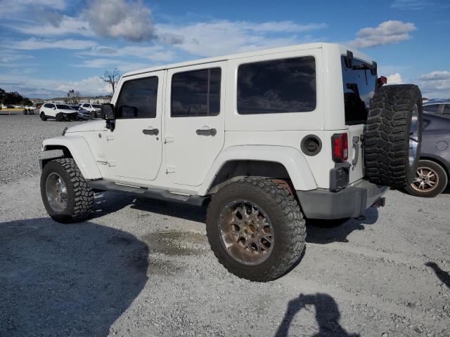 1C4BJWEG5CL176205 - 2012 JEEP WRANGLER U SAHARA 白色 照片 2