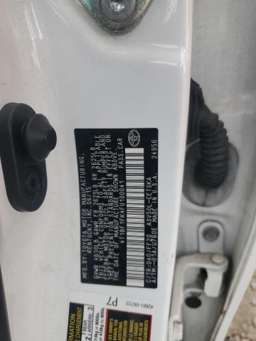 4T1BF1FK4FU100041 - 2015 TOYOTA CAMRY LE WHITE photo 12