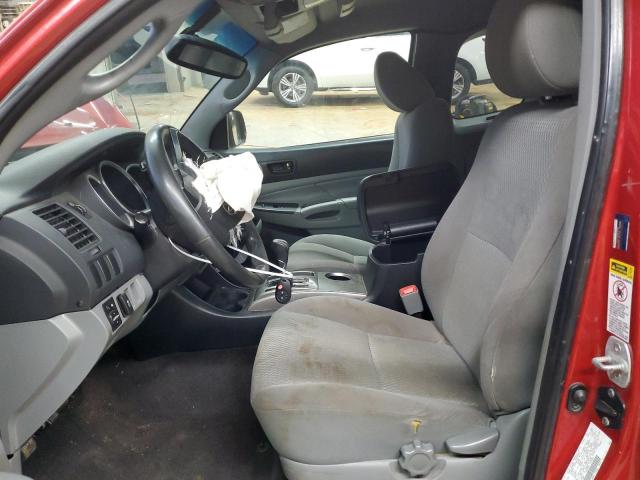 5TFTX4GNXCX007700 - 2012 TOYOTA TACOMA PRERUNNER ACCESS CAB RED photo 7