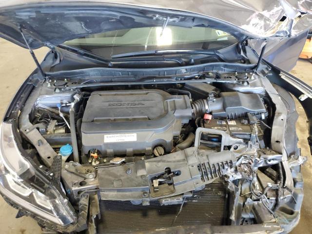 1HGCR3F88HA006072 - 2017 HONDA ACCORD EXL GRAY photo 11