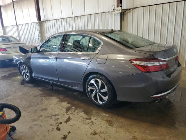 1HGCR3F88HA006072 - 2017 HONDA ACCORD EXL GRAY photo 2