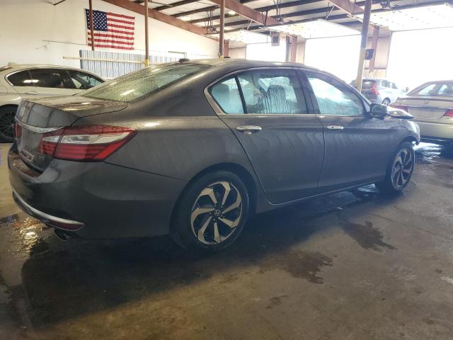 1HGCR3F88HA006072 - 2017 HONDA ACCORD EXL GRAY photo 3