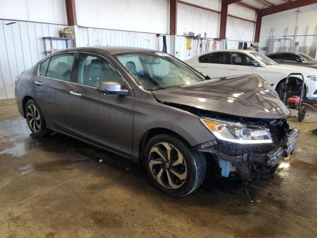 1HGCR3F88HA006072 - 2017 HONDA ACCORD EXL GRAY photo 4