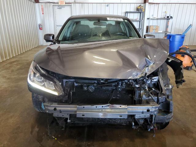 1HGCR3F88HA006072 - 2017 HONDA ACCORD EXL GRAY photo 5