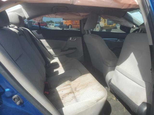 19XFB2F86EE211764 - 2014 HONDA CIVIC EX BLUE photo 10