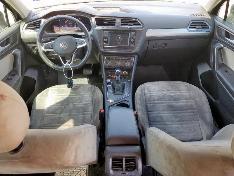 3VV1B7AX9NM013354 - 2022 VOLKSWAGEN TIGUAN S Qara foto 8