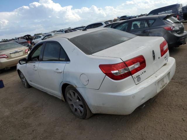 3LNHM28T09R610085 - 2009 LINCOLN MKZ WHITE photo 2