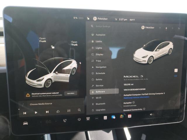 5YJ3E1EA8KF436198 - 2019 TESLA MODEL 3 თეთრი ფოტო 9