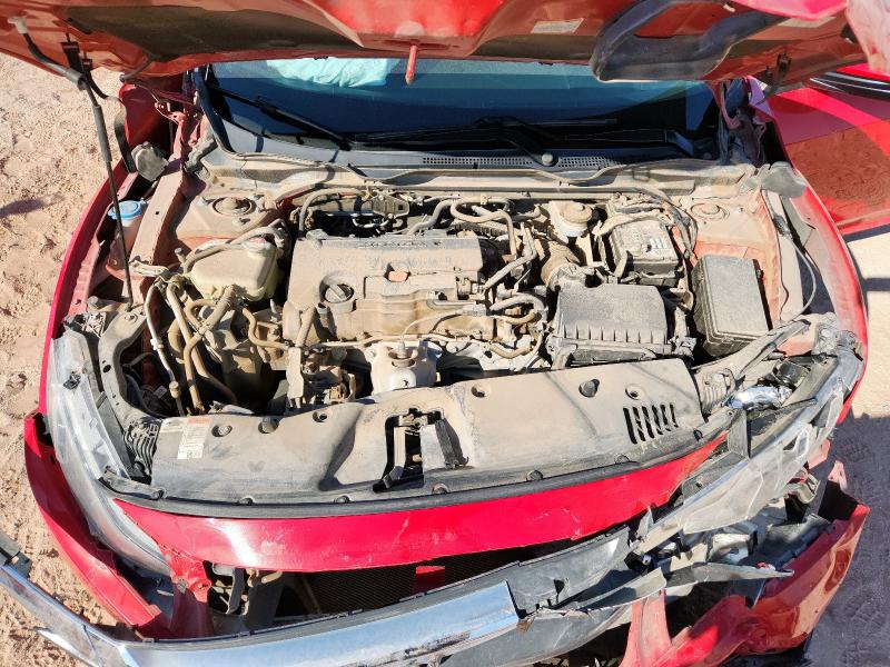 2HGFC2F70HH518829 - 2017 HONDA CIVIC EX RED photo 11