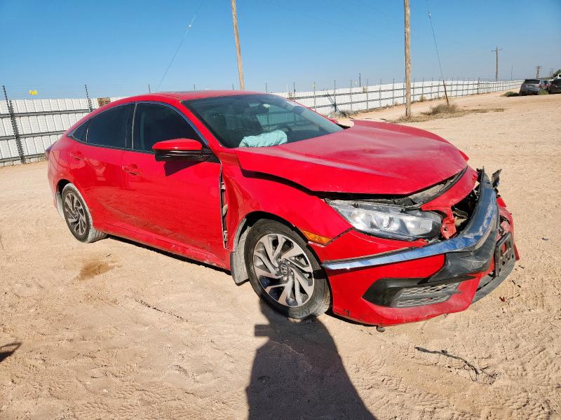 2HGFC2F70HH518829 - 2017 HONDA CIVIC EX RED photo 4