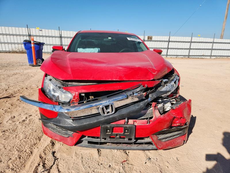 2HGFC2F70HH518829 - 2017 HONDA CIVIC EX RED photo 5
