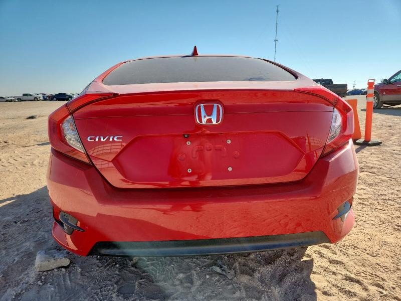 2HGFC2F70HH518829 - 2017 HONDA CIVIC EX RED photo 6