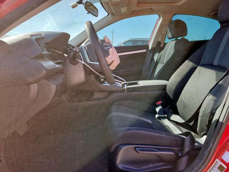 2HGFC2F70HH518829 - 2017 HONDA CIVIC EX RED photo 7