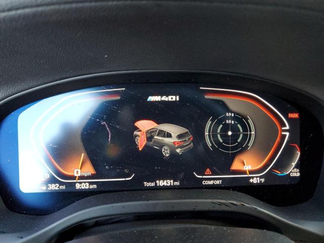 5UX83DP06R9W98872 - 2024 BMW X3 M40I WHITE photo 9