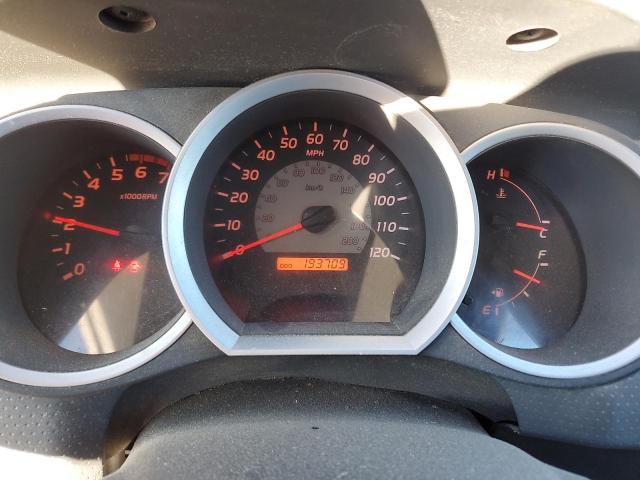 3TMJU62N46M021122 - 2006 TOYOTA TACOMA DOUBLE CAB PRERUNNER SILVER photo 9