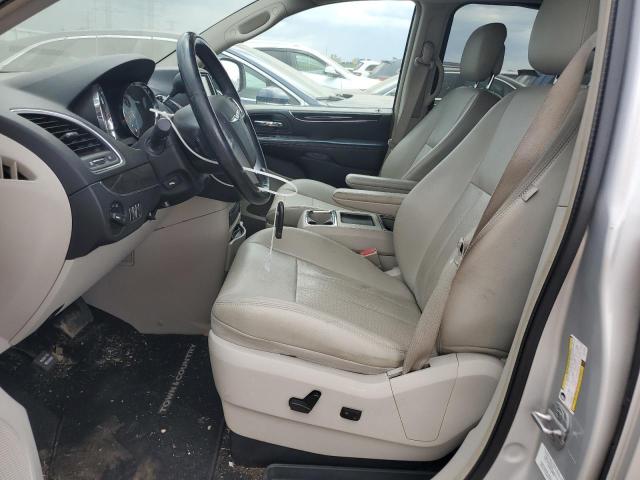 2C4RC1CG5CR134834 - 2012 CHRYSLER TOWN & COU TOURING L SILVER photo 7