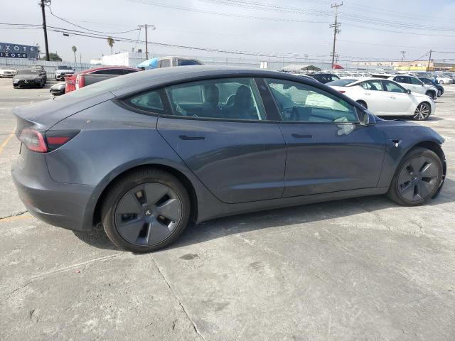 5YJ3E1EB2NF210588 - 2022 TESLA MODEL 3 Сұр фото 3
