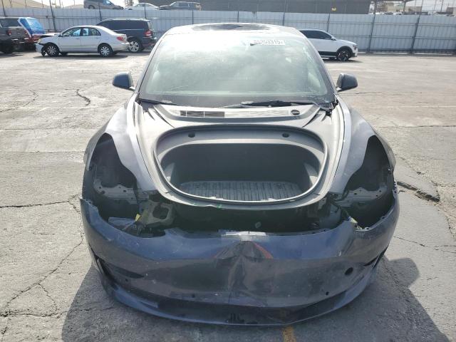 5YJ3E1EB2NF210588 - 2022 TESLA MODEL 3 Сұр фото 5
