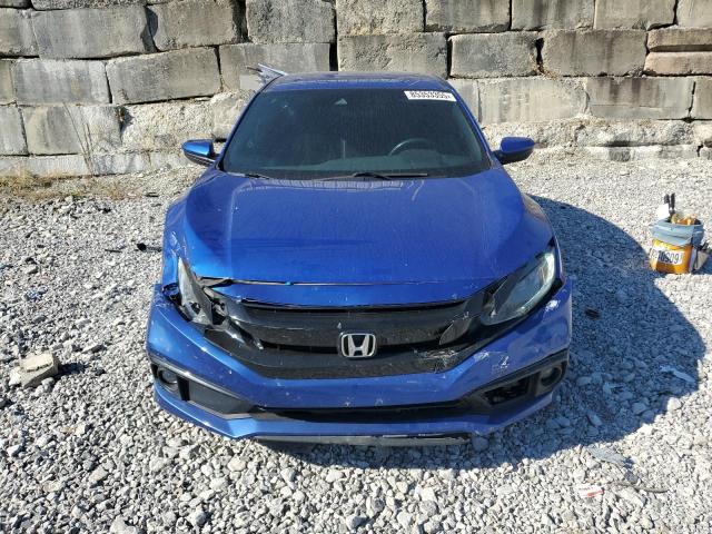 19XFC2F83LE027702 - 2020 HONDA CIVIC SPORT BLUE photo 5