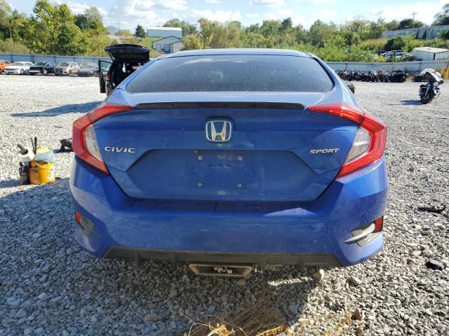 19XFC2F83LE027702 - 2020 HONDA CIVIC SPORT BLUE photo 6