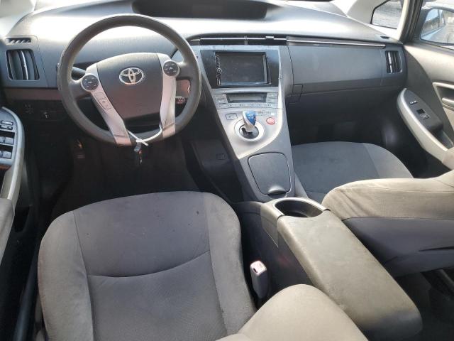 JTDKN3DUXD5575336 - 2013 TOYOTA PRIUS 银色 照片 8