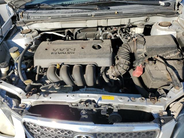 JTDBR32E670124664 - 2007 TOYOTA COROLLA CE ნაცრისფერი ფოტო 11