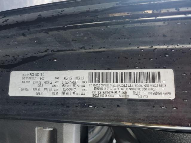 3C6TRVPGXKE545613 - 2019 RAM PROMASTER 2500 HIGH BLACK photo 13