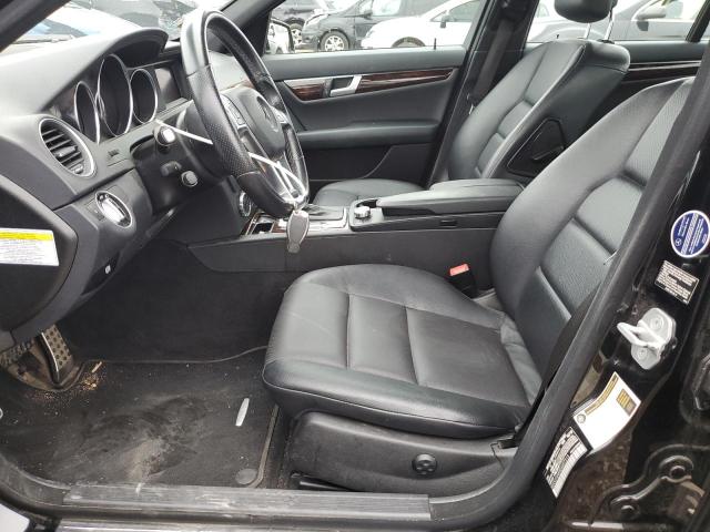 WDDGF8AB9DA807313 - 2013 MERCEDES-BENZ C 300 4MATIC BLACK photo 7