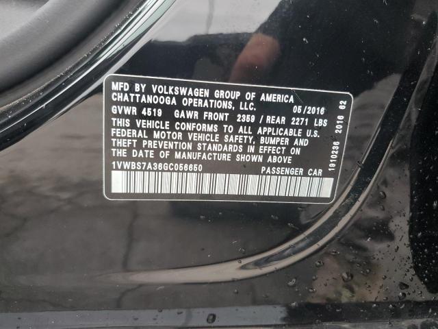 1VWBS7A36GC056650 - 2016 VOLKSWAGEN PASSAT SE Qara foto 12