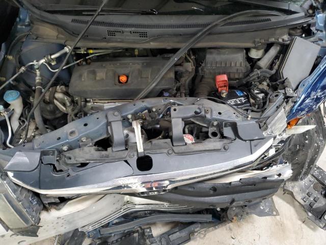 2HGFB2F87CH503068 - 2012 HONDA CIVIC EX BLUE photo 11