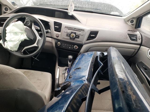 2HGFB2F87CH503068 - 2012 HONDA CIVIC EX BLUE photo 8