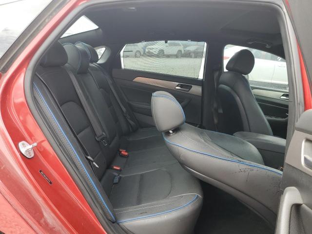 5NPE34AB3JH621175 - 2018 HYUNDAI SONATA SPORT Қызыл фото 10