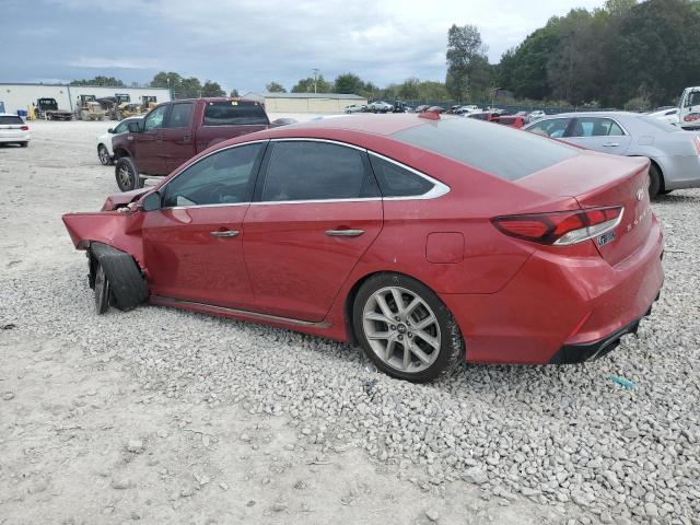 5NPE34AB3JH621175 - 2018 HYUNDAI SONATA SPORT Қызыл фото 2