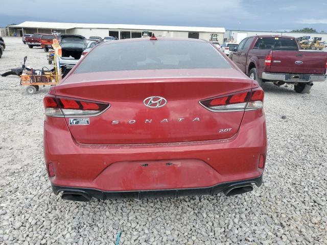 5NPE34AB3JH621175 - 2018 HYUNDAI SONATA SPORT Қызыл фото 6