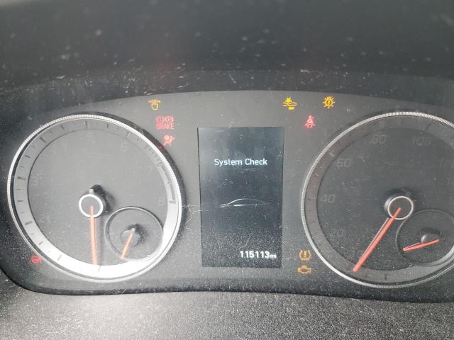 5NPE34AB3JH621175 - 2018 HYUNDAI SONATA SPORT Қызыл фото 9