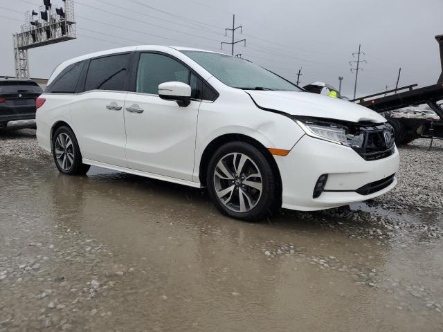 5FNRL6H86NB055993 - 2022 HONDA ODYSSEY TOURING WHITE photo 4