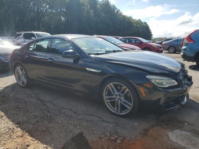 WBA6D4C58HD977711 - 2017 BMW 650 I GRAN COUPE BLACK photo 4