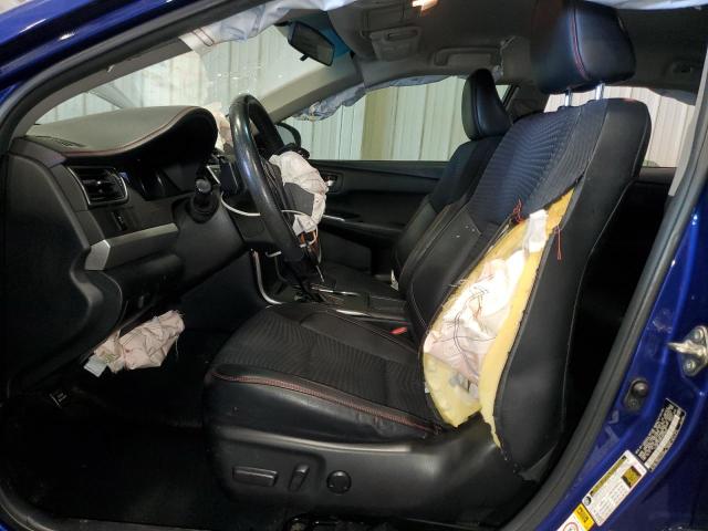 4T1BF1FK6FU876087 - 2015 TOYOTA CAMRY LE BLUE photo 7