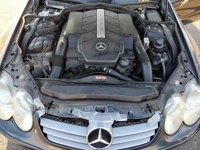 WDBSK75F75F099279 - 2005 MERCEDES-BENZ SL 500 GRAY photo 11