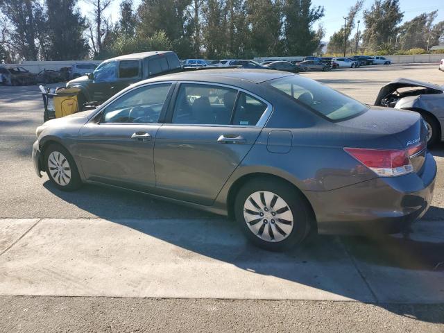 1HGCP2F37BA025109 - 2011 HONDA ACCORD LX GRAY photo 2