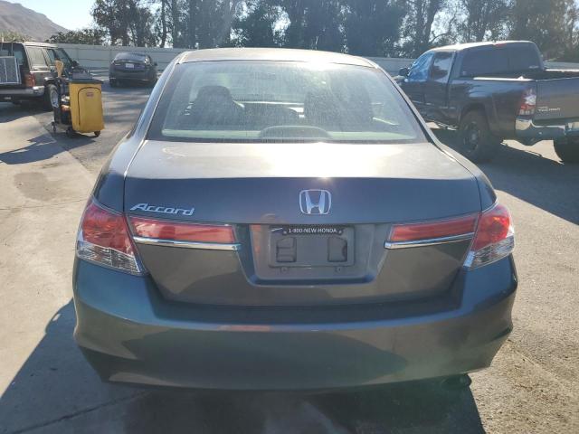 1HGCP2F37BA025109 - 2011 HONDA ACCORD LX GRAY photo 6