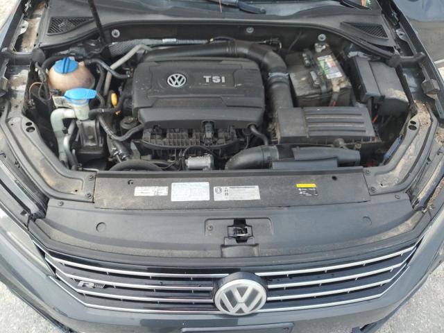 1VWDT7A36HC025518 - 2017 VOLKSWAGEN PASSAT R-LINE შავი ფოტო 11