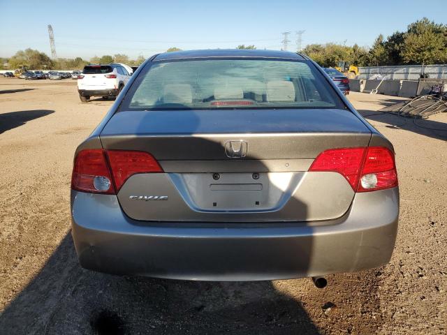 1HGFA16806L076188 - 2006 HONDA CIVIC EX GRAY photo 6