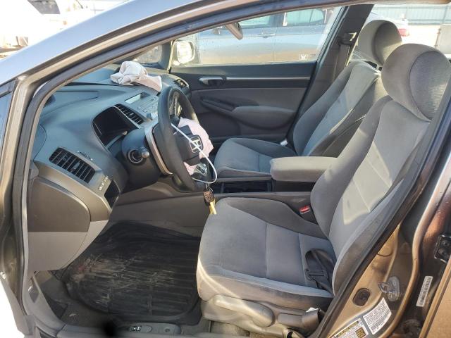 1HGFA16806L076188 - 2006 HONDA CIVIC EX GRAY photo 7
