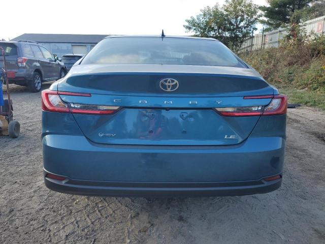 4T1DAACK6SU206657 - 2025 TOYOTA CAMRY XSE BLUE photo 6